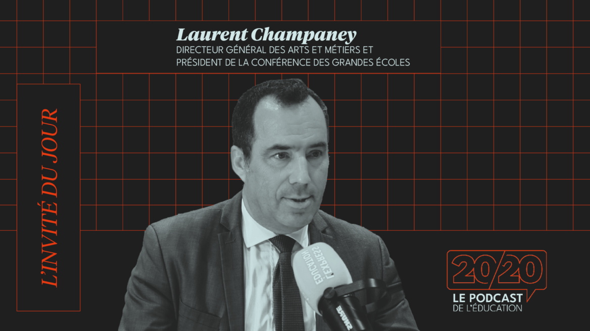 Laurent Champaney au micro de L'Express Education