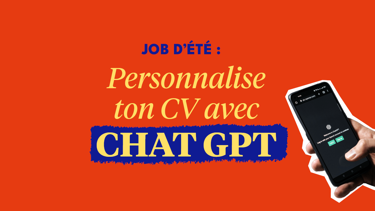 Vidéo : ton CV avec ChatGPT