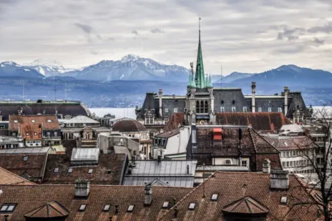 Lausanne en Suisse