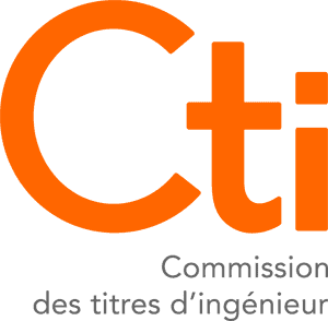 Logo de l'accrédidation Commission des titres d'ingénieur CTI