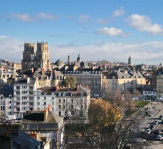 Rennes, vue sur la ville