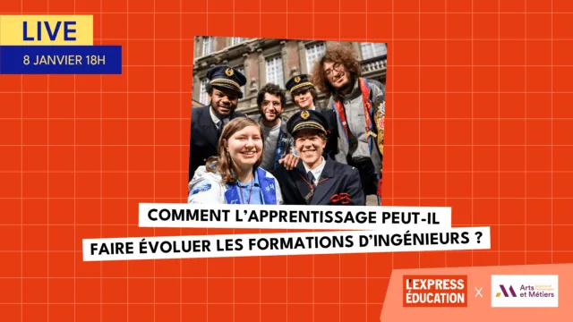 Live L'Express Éducation x Arts et Métiers