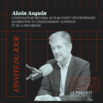 Alain Asquin, Coordinateur national du plan esprit d’entreprendre