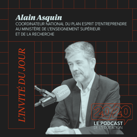 Alain Asquin, Coordinateur national du plan esprit d’entreprendre