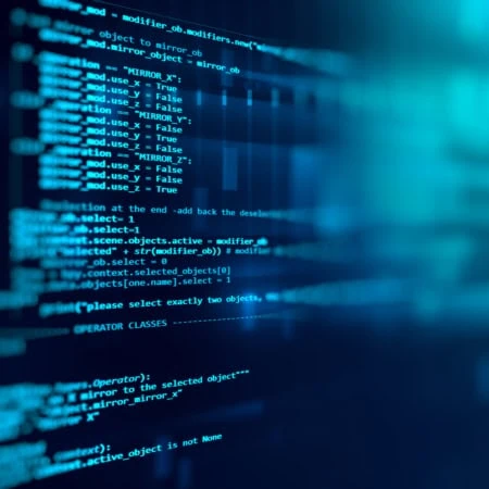 Programming code abstract technology background ESGI