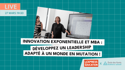 LIVE École des Ponts Business School x L'Express Éducation