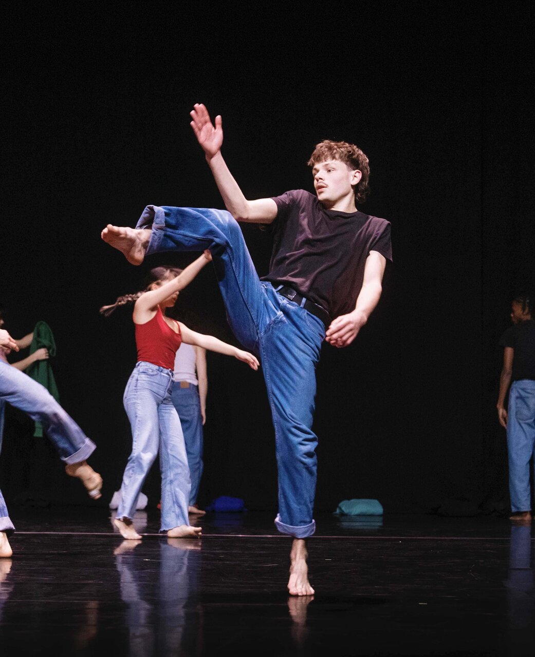 Lino Jaricot Garcia, 19 ans, étudiant en dernière année au CNSMD Lyon en danse contemporaine