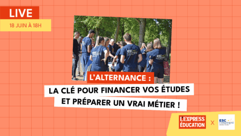 Live ESC Compiègne x L'Express ÉducationLive ESC Compiègne x L'Express Éducation