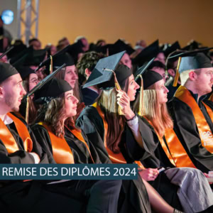 Cérémonie de remise des diplômes 2024