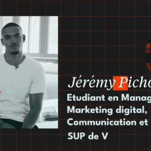 Jérémy, étudiant en marketing digital, communication et événementiel