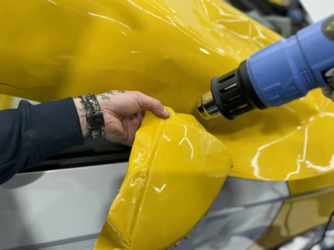 Pose de film Covering/Wrapping