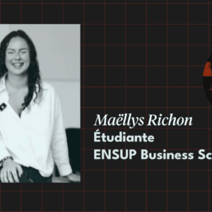 Maëllys Richon, Étudiante en BAC+5 Manager Commercial et Marketing en alternance