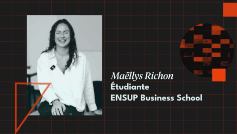 Maëllys Richon, Étudiante en BAC+5 Manager Commercial et Marketing en alternance