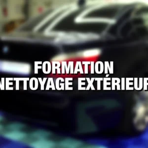 Formation nettoyage de voiture