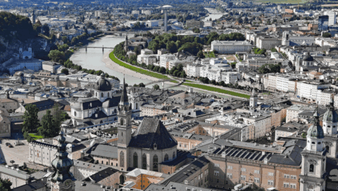 Ville d'Argenteuil vue du ciel
