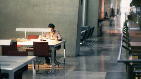 personne qui travaille