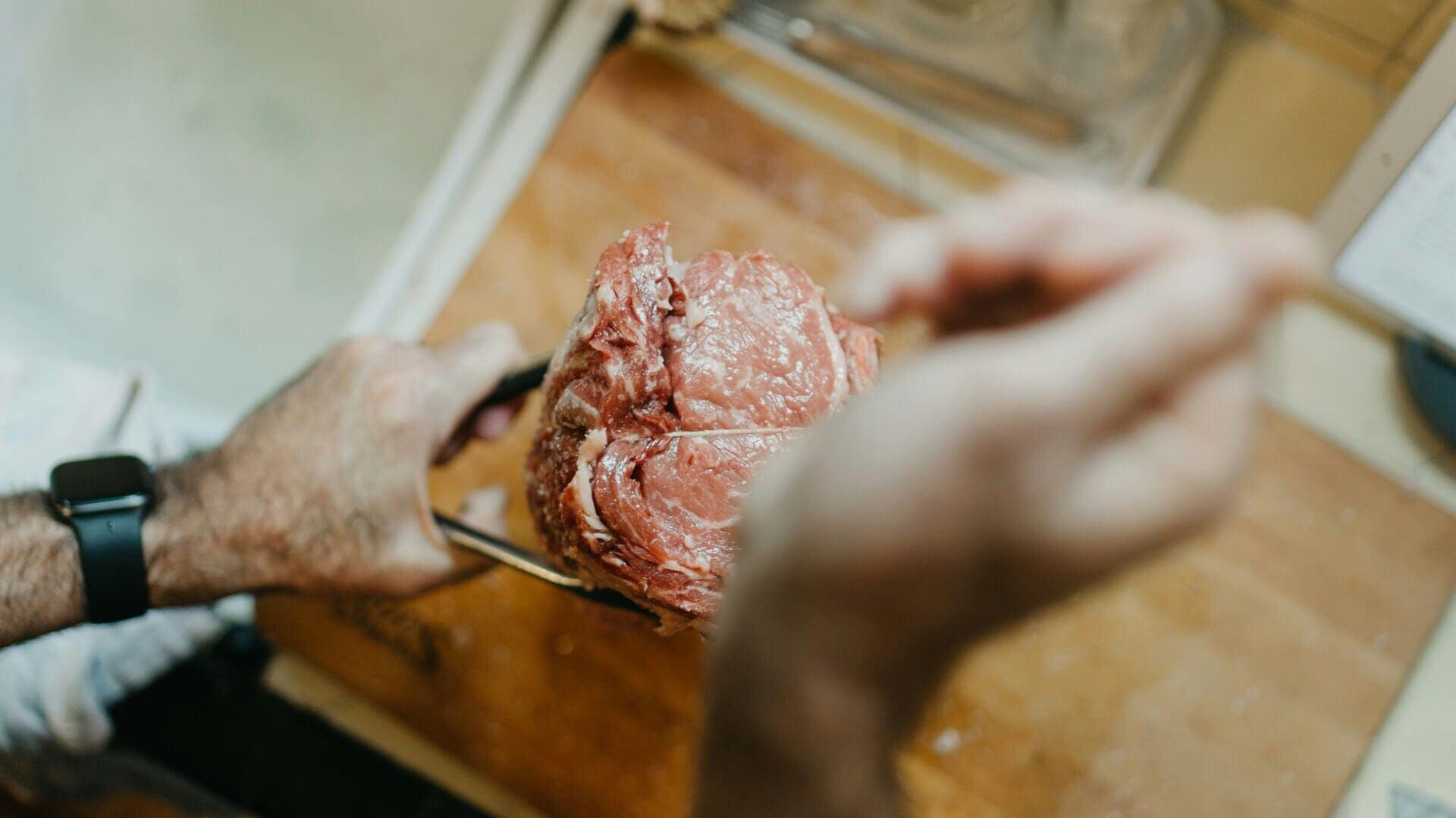 boucher coupe viande