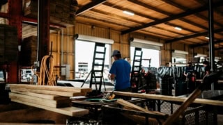 menuisier atelier scierie