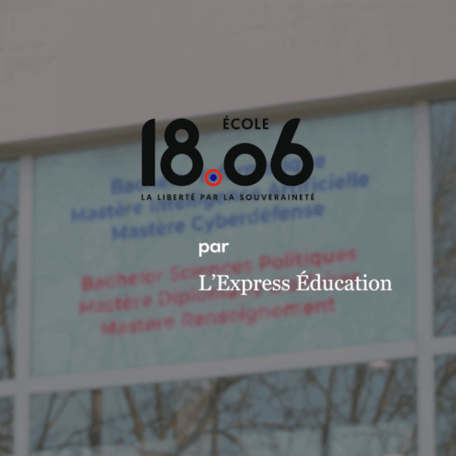 Façade d'un immeuble floutté pour ilustrer la vidéo de marque de l'école 18.06