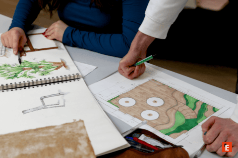 plan et dessins graphique