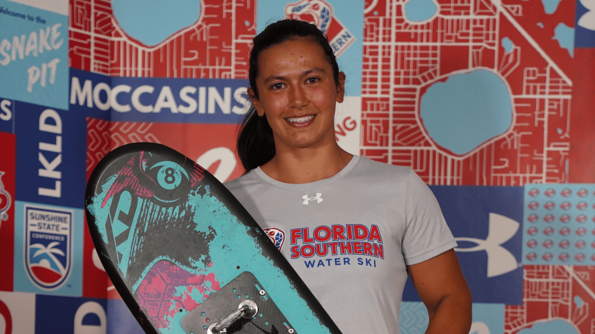 Perrine Sonier, sportive de haut niveau en ski nautique