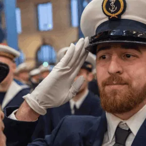 Le second maître Guillaume, électromécanicien dans un sous-marin nucléaire lanceur d'engins (SNLE)