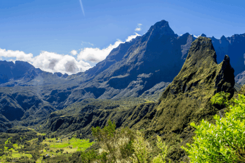 Vue sur les montagnes de La Réunion