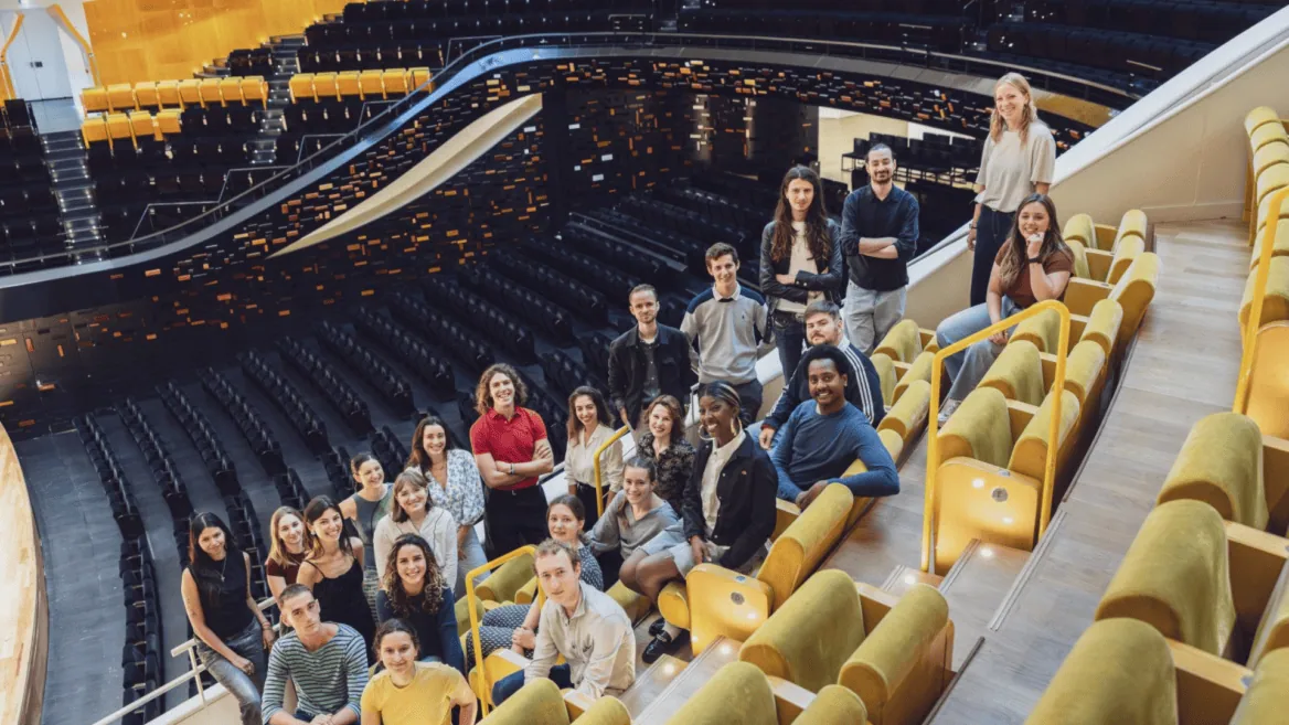 Les élèves de l'École de la Philharmonie.