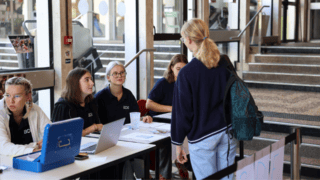 Les étudiantes de l'ENTPE.