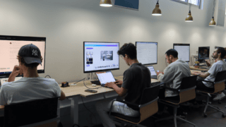 Les étudiant de l'Intelligence Lab de l'ECE