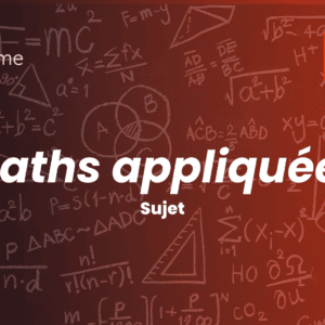 Le sujet de maths appliquées du concours ECRICOME 2026
