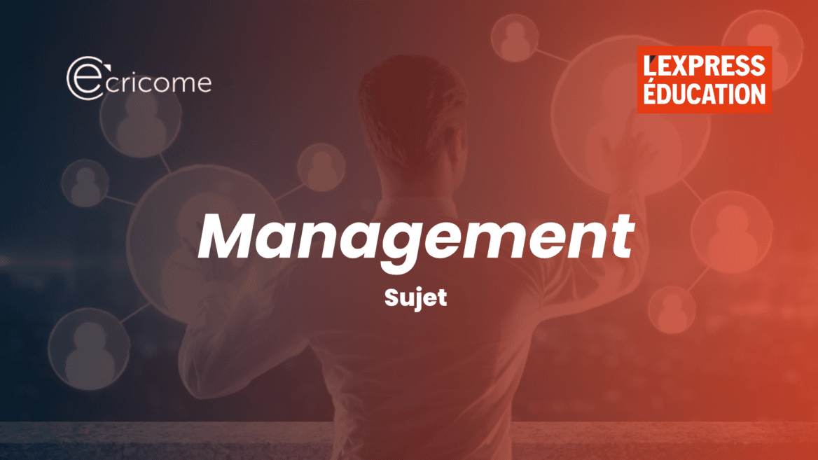 Le sujet de management et gestion du concours ECRICOME 2026