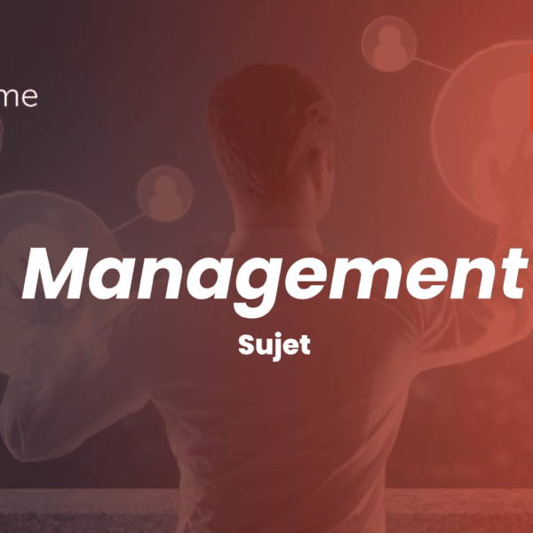Le sujet de management et gestion du concours ECRICOME 2026