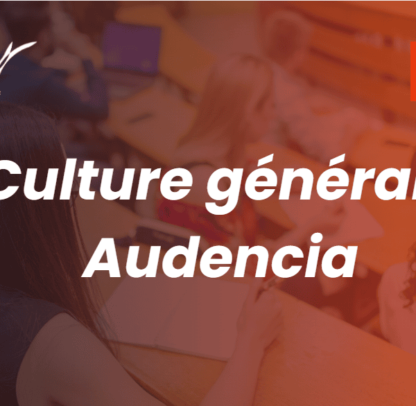 Culture générale Audencia