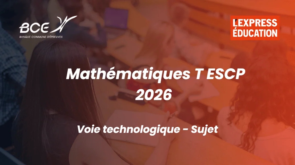 Mathématiques T ESCP 2026