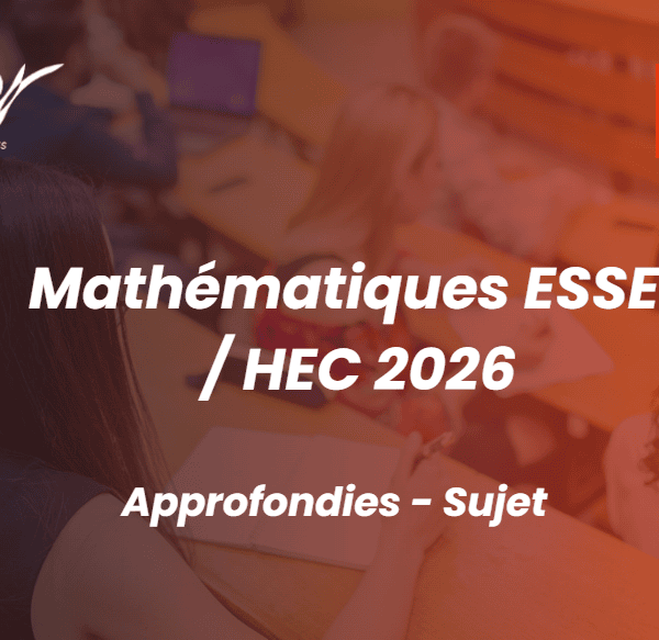 Mathématiques ESSEC / HEC 2026