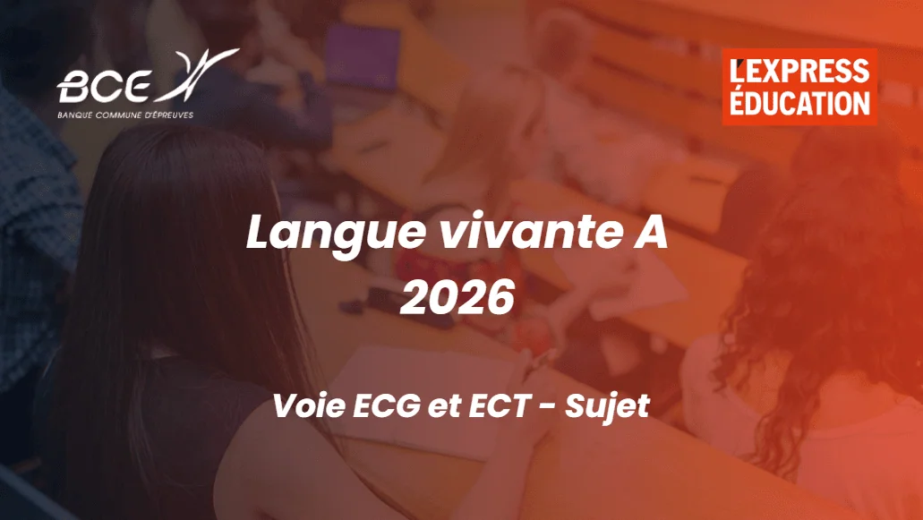Langue vivante A 2026
