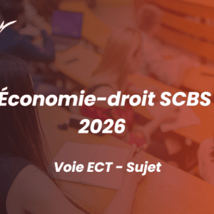 Économie-droit SCBS 2026