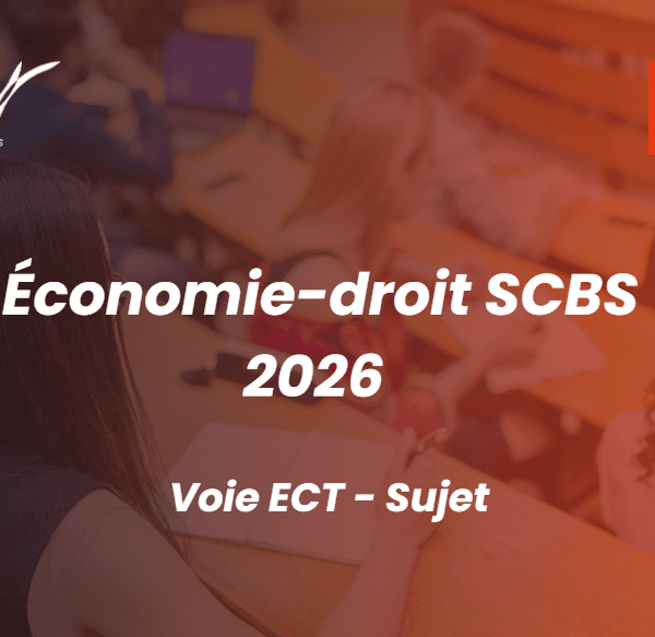 Économie-droit SCBS 2026