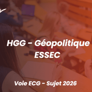 HGG - Géopolitique ESSEC