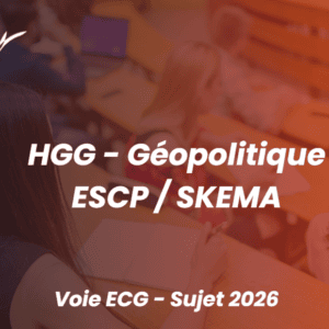 HGG - Géopolitique ESCP / SKEMA