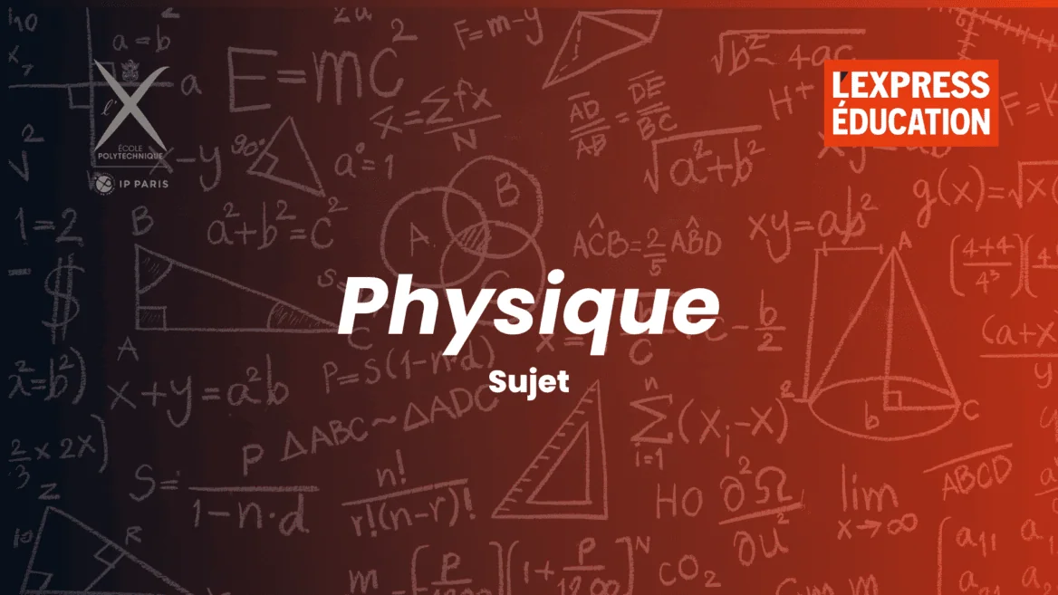 Le sujet de physique du concours X-ENS 2026