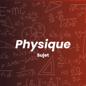 Le sujet de physique du concours X-ENS 2026