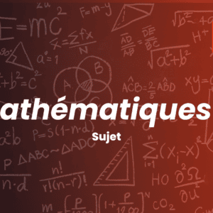 Le sujet de Mathématiques A du concours X-ENS 2026
