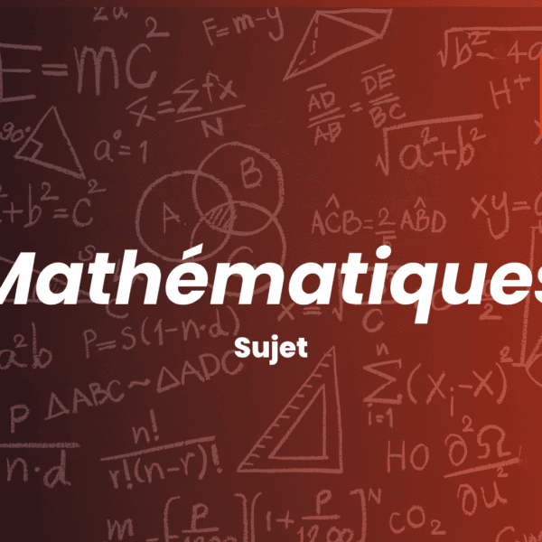 Le sujet de Mathématiques du concours X-ENS 2026