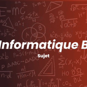 Le sujet d'informatique B du concours X-ENS 2026