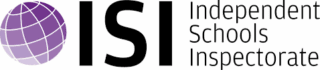 Logo ISI avec globe violet et texte Inspection des écoles indépendantes.