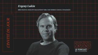 Portrait dEvgeny Lukin, directeur Executive Education et MBA, Rennes School of Business, podcast 20/20.
