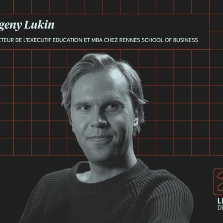 Portrait dEvgeny Lukin, directeur Executive Education et MBA, Rennes School of Business, podcast 20/20.