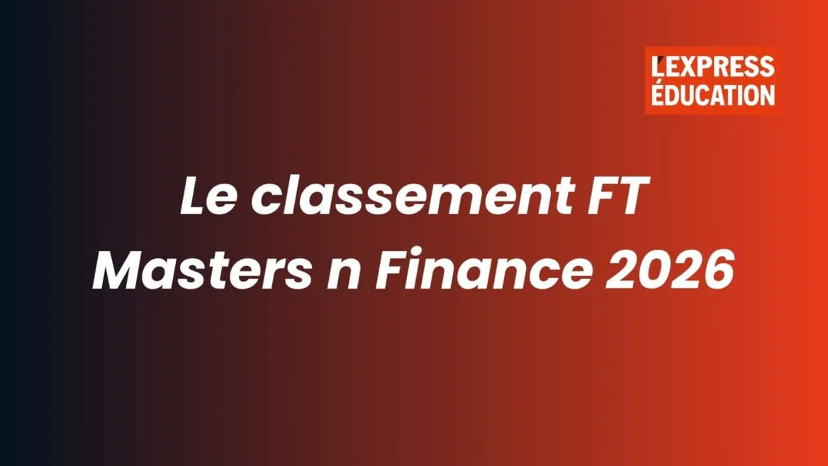 Bannière classement FT Masters Finance 2026, Financial Times, analyse MIF.